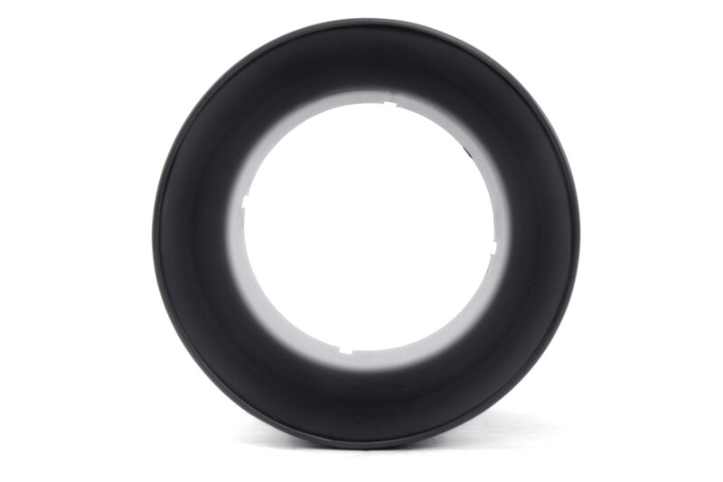Dinan Double-Walled 4.5in Clamp-On Exhaust Tip - Black - 4.5in Outlet / 3in Inlet