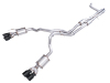 AWE 2021+ Chevy Tahoe/GM Yukon 6.2L 0FG Edition Cat Back Exhaust - Quad Diamond Black Tips thumbnail 3