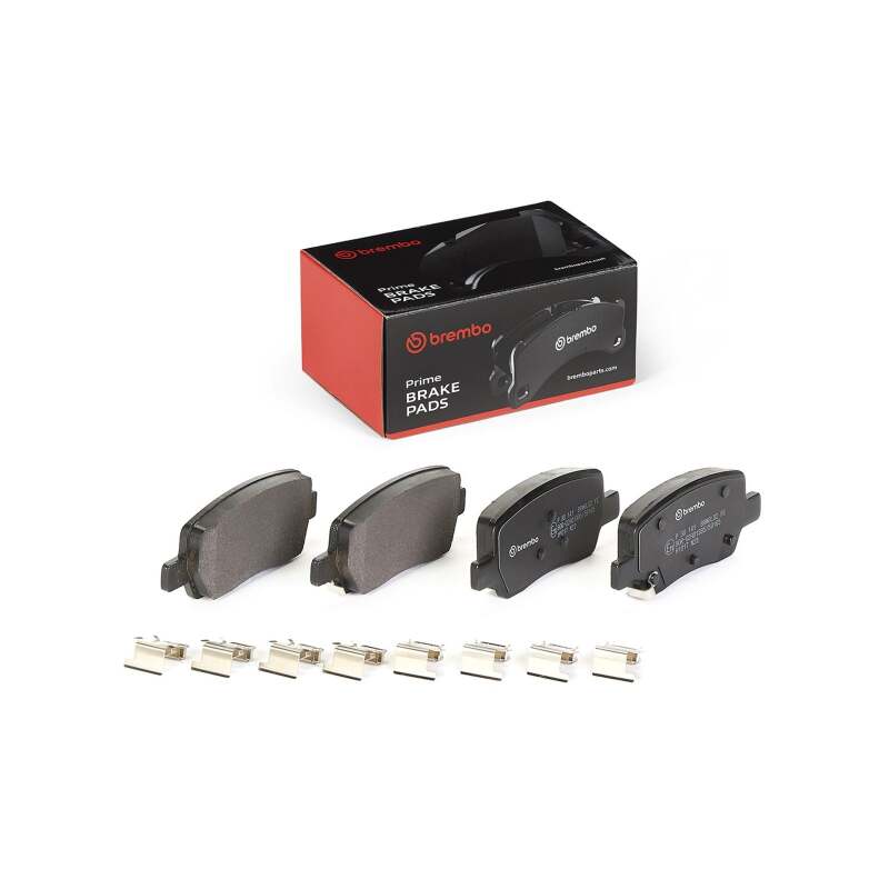Brembo OE 22-24 Hyundai Santa Cruz/21-23 Santa Fe/22-24 Kia Carnival Low-Met Brake Pad - Rear thumbnail 3