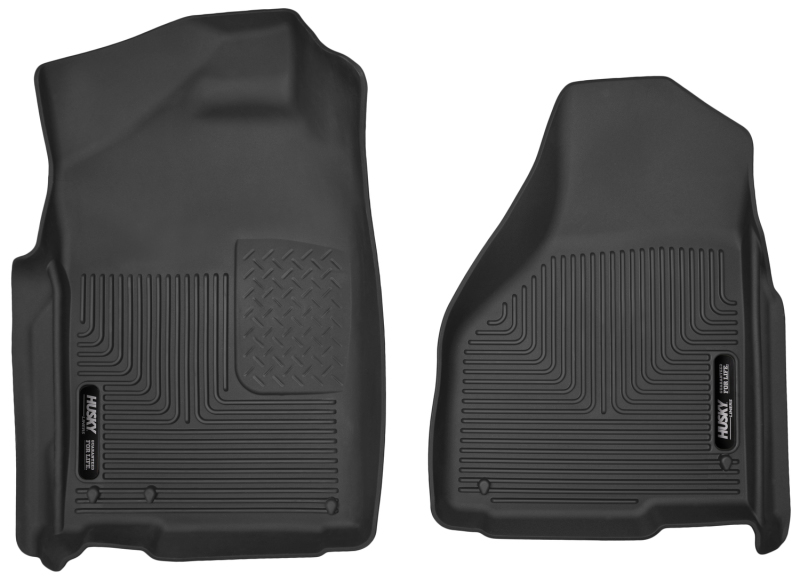 Husky Liners 09-14 Dodge Ram/Ram Quad Cab X-Act Contour Black Front Floor Liners thumbnail 7