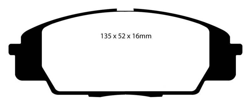 EBC S12 Brake Pad and Rotor Kit (1x ebcRK1473, 1x ebcDP31254C) thumbnail 5