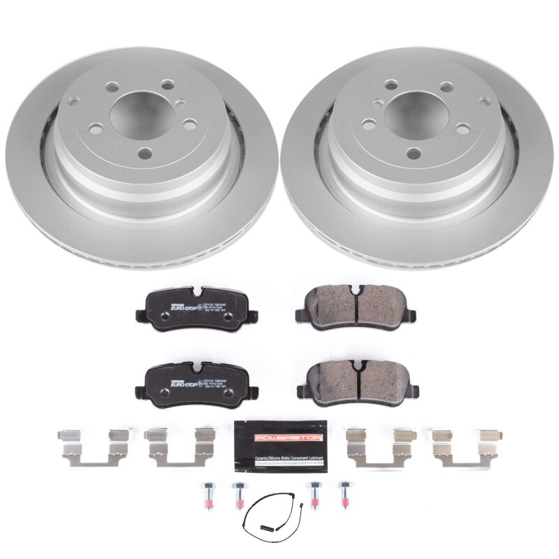 Power Stop 06-09 Land Rover Range Rover Front & Rear Euro-Stop Brake Kit (1x psbESK5624, 1x psbESK5424) thumbnail 8