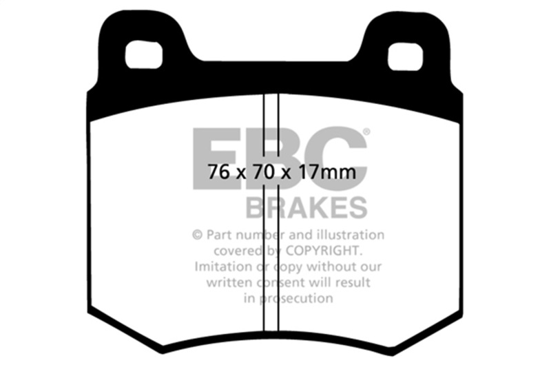 EBC S1 Brake Pad and Rotor Kit (1x ebcUD2179, 1x ebcRK7836) thumbnail 3