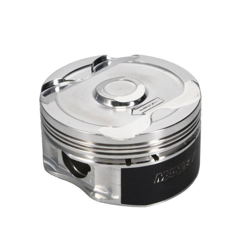 Manley 2018+ Ford Coyote 5.0L DOHC -6cc Dish 3.672in Bore 10:1 CR Platinum Piston Set thumbnail 8