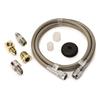 AutoMeter Line Braided Stainless Steel No.3 Dia. 3ft. Length -3AN And 1/8in. NPT Female Fittings thumbnail 6