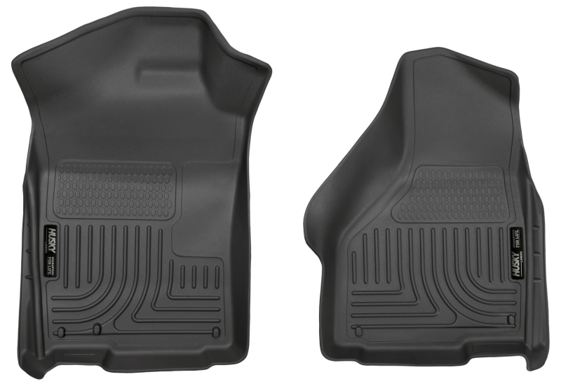 Husky Liners 03-12 Dodge Ram 1500/2500/3500 Series Regular/Quad Cab WeatherBeater Black Floor Liners thumbnail 5