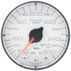 Autometer Spek-Pro 2 1/16in 300 Degree F Stepper Motor W/Peak & Warn White/Black Trans Temp Gauge thumbnail 9