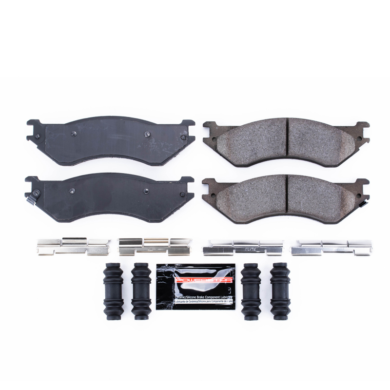 Power Stop 01-08 Dodge Ram 2500 Rear Z23 Evolution Sport Brake Pads w/Hardware thumbnail 2