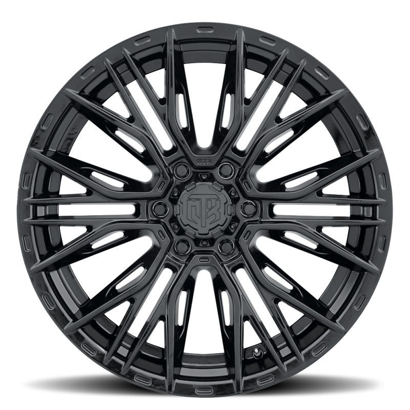 MTX Gangstar Gloss Black 22x9.5in / 6x139.7 BP / 30mm Offset / 106.1mm Bore