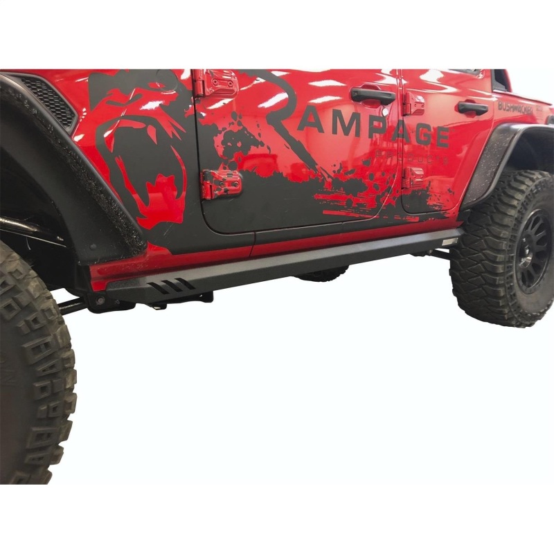 Rampage 2018-2019 Jeep Wrangler(JL) Unlimited Sport 4-Door Rock Rail - Black thumbnail 3