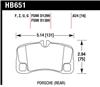 HAWK Ceramic Brake Pad Sets