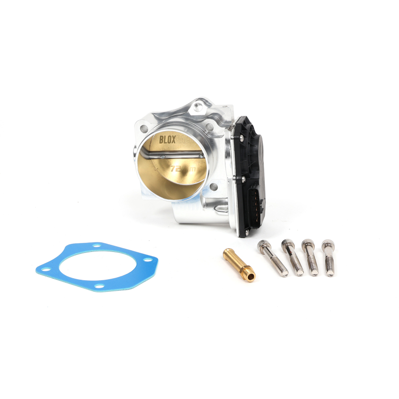 BLOX Racing 06-11 Honda Civic Si DBW 72mm Billet Throttle Body - Silver thumbnail 6