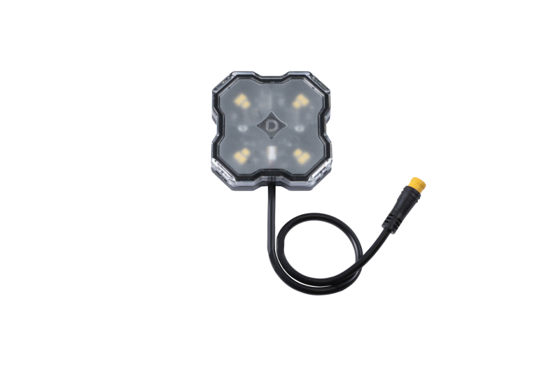 Diode Dynamics Stage Series Single Color LED Rock Light - Blue M8 (one)