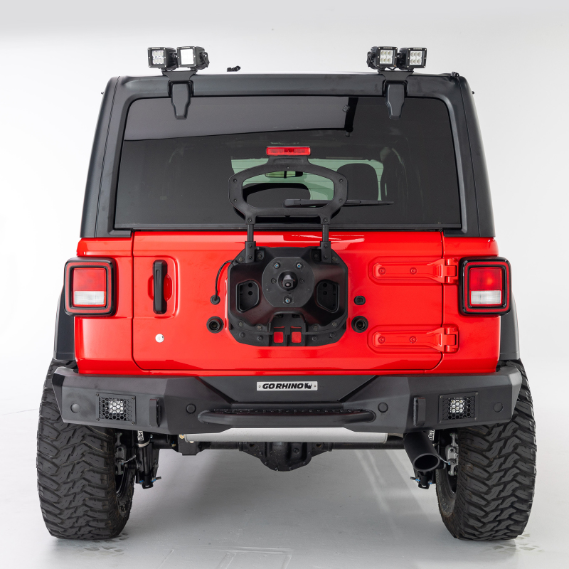 Go Rhino 18-20 Jeep Wrangler JL/JLU Light Mount - One or Two 3in Cubes thumbnail 8