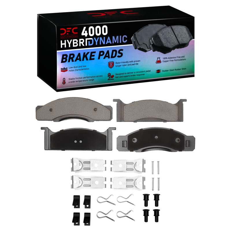 DFC HybriDynamic Brake Pads Hrdwr Kit