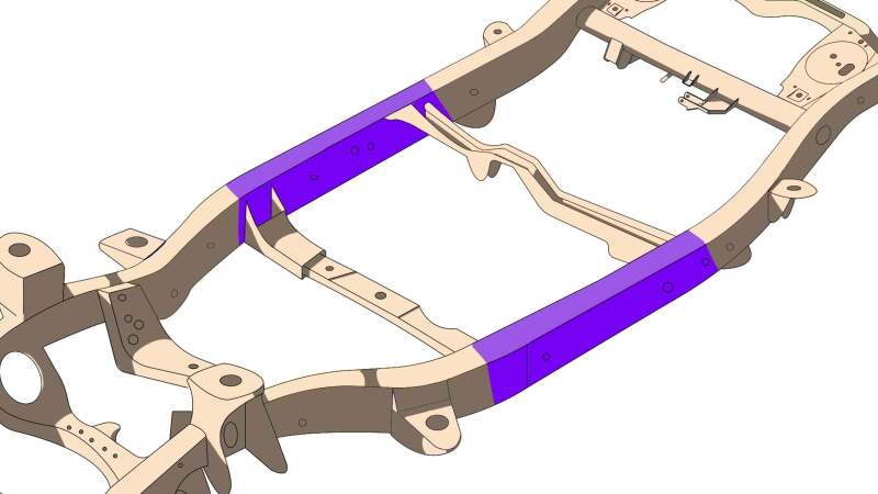 Rust Buster 07-14 FJ Cruiser Center Frame Section - Right Side thumbnail 9