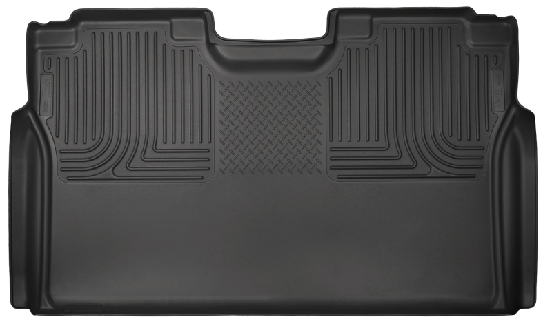 Husky Liners 15-23 Ford F-150 SuperCrew Cab WeatherBeater Black 2nd Seat Floor Liner thumbnail 5