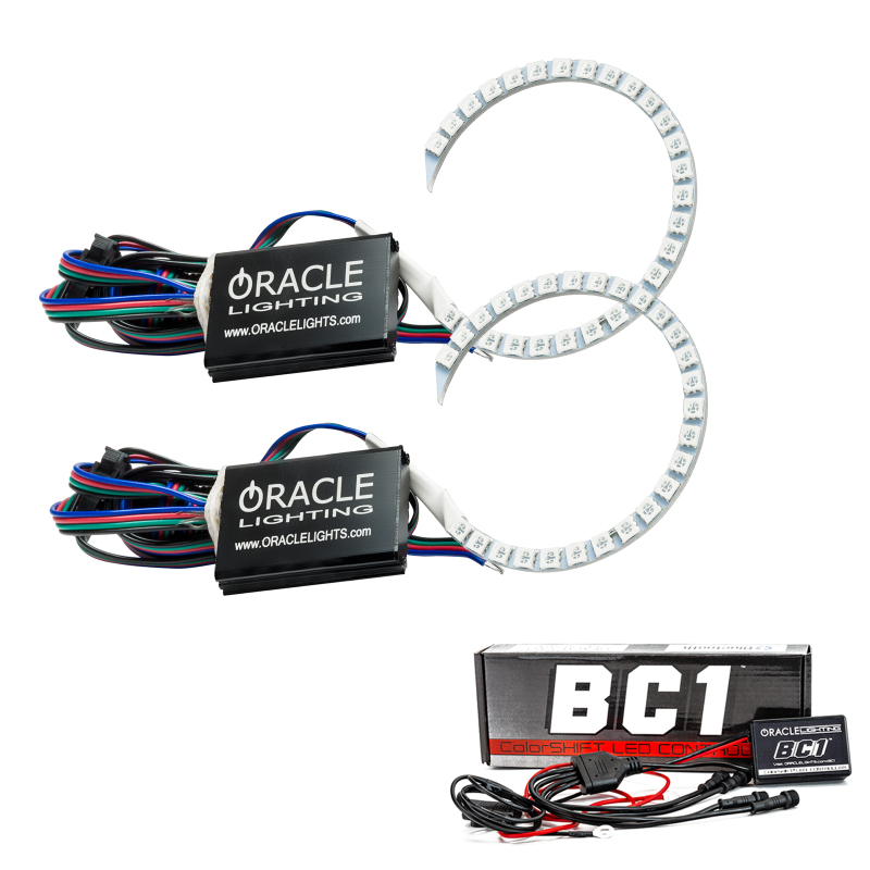 Oracle Dodge Charger 15-21 Projector Halo Kit - ColorSHIFT w/ BC1 Controller thumbnail 2