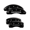 MGP 4 Caliper Covers Engraved Front Honda Engraved Rear Crosstour Black finish silver ch thumbnail 8