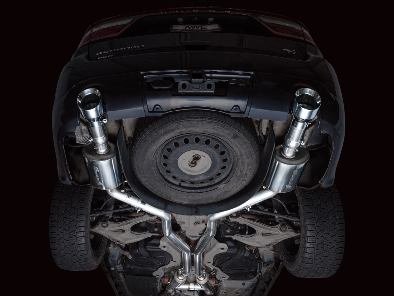 AWE Tuning 11-24 Dodge Durango 5.7L Touring Edition Exhaust w/ Chrome Silver Tips thumbnail 7