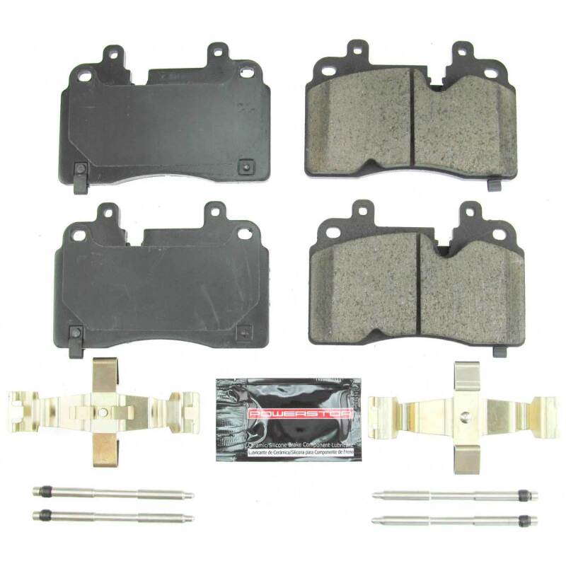 Power Stop 2020 Chevrolet Corvette Front Z23 Evolution Sport Brake Pads w/Hardware thumbnail 2