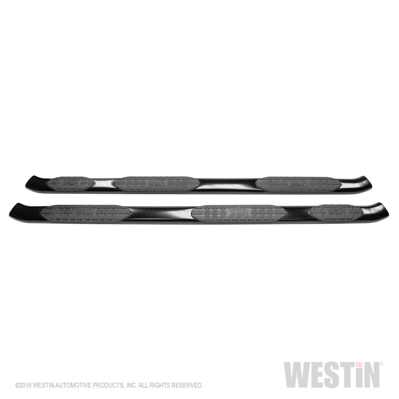 Westin 2017-2018 Ford F-250/350 SuperCab (6.75ft Bed) PRO TRAXX 5 WTW Oval Nerf Step Bars - Black thumbnail 9