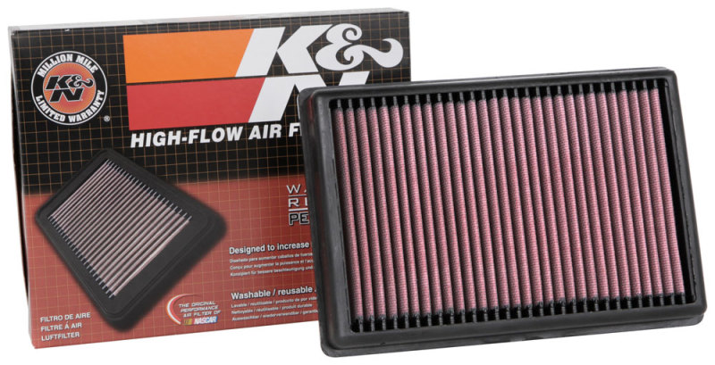 K&N 2019 Ford Transit L3-1.0L F/I Replacement Drop In Air Filter thumbnail 6