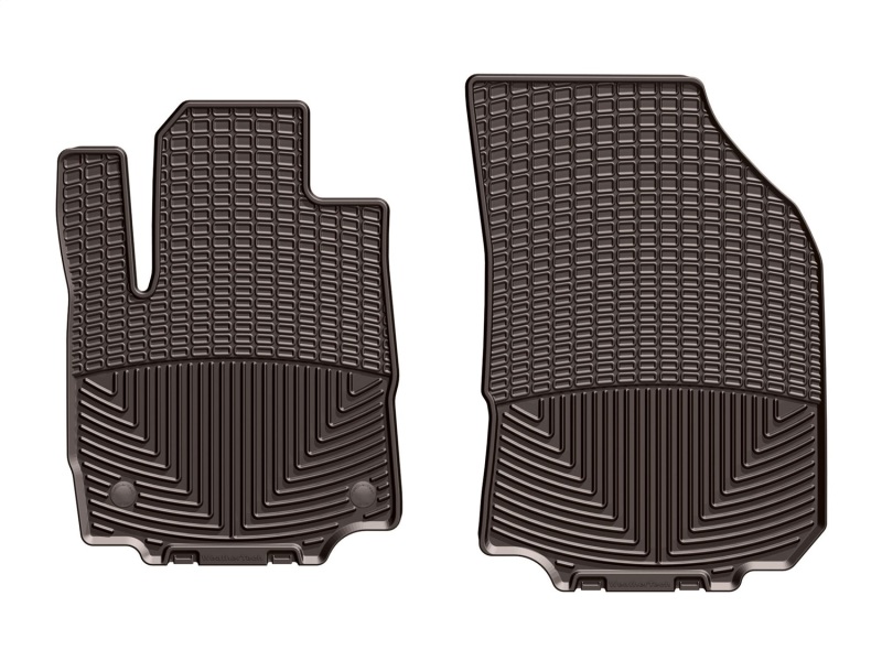 WeatherTech 2018+ Chevrolet Equinox Front Rubber Mats - Cocoa