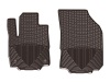 WT Rubber Mats - Front - Cocoa