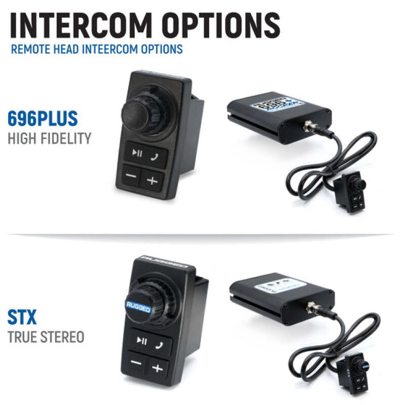 Rugged Radios 20-24 Can-Am Maveric R R Ult. Complete Comm Kit w/ BT Intercom and 2-Way Radio thumbnail 5