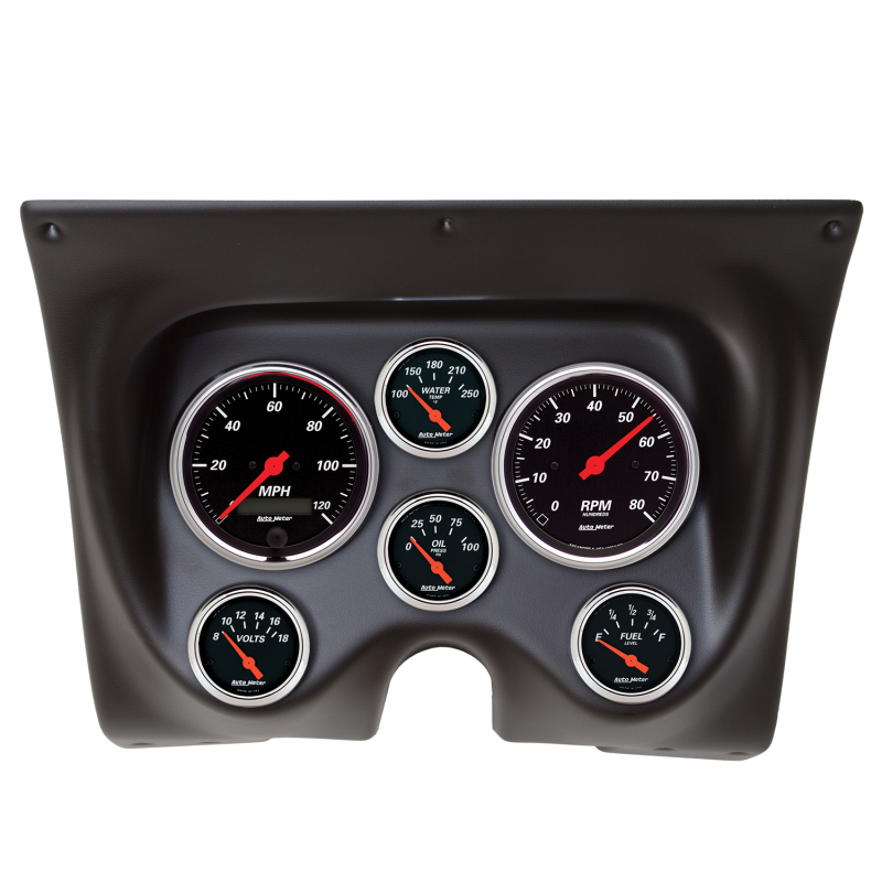AM Designer Black Gauges