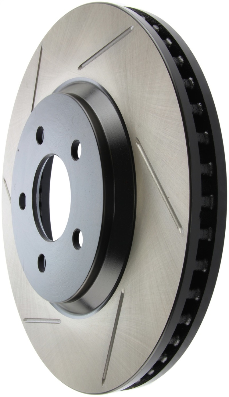StopTech Power Slot 05-10 Mustang GT V8-4.6L Front Right Slotted Rotor thumbnail 4