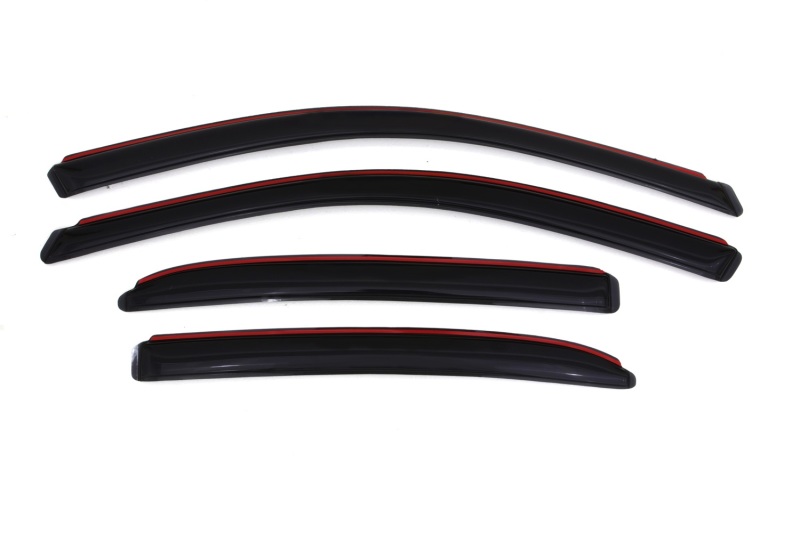AVS 03-07 Honda Accord Ventvisor In-Channel Front & Rear Window Deflectors 4pc - Smoke thumbnail 6