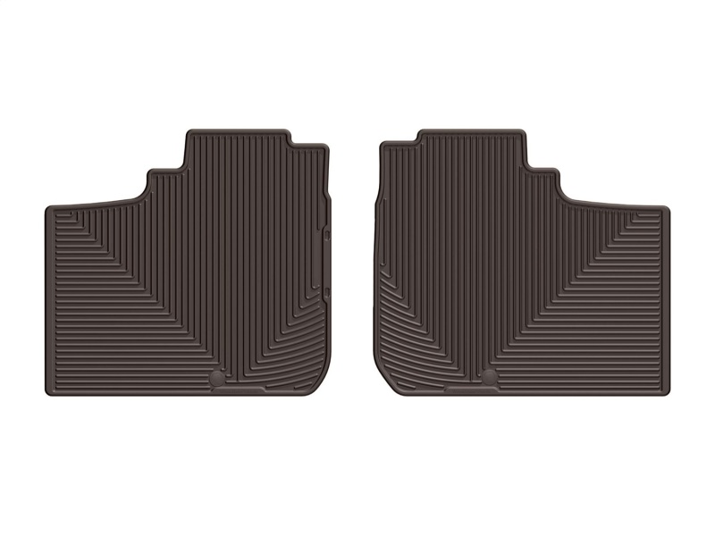 WT Rubber Mats - Rear - Cocoa