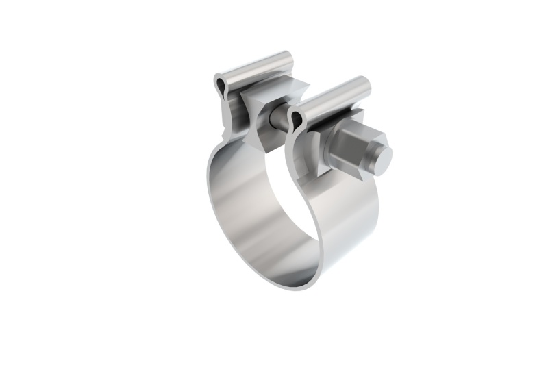 Borla Universal 2.25in (57mm) Stainless Steel Half Moon Clamp thumbnail 4
