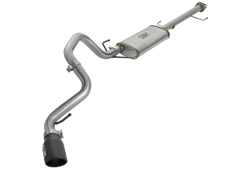 aFe MACH Force Xp 2.5in SS Cat-Back Single Side Exit Exhaust w/Black Tips 07-14 Toyota FJ Cruiser thumbnail 2
