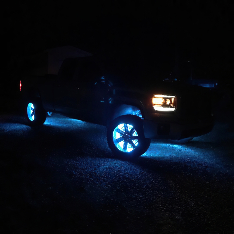 Oracle LED Illuminated Wheel Rings - Double LED - Blue thumbnail 8