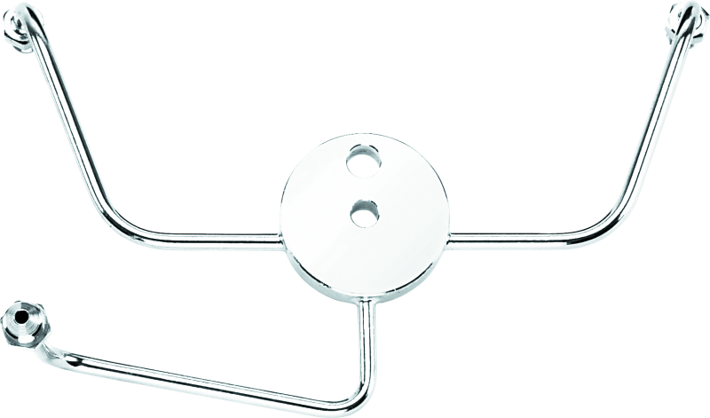 Twin Power Stainless Junction Block Male AN3 Wide Glide Custom thumbnail 2