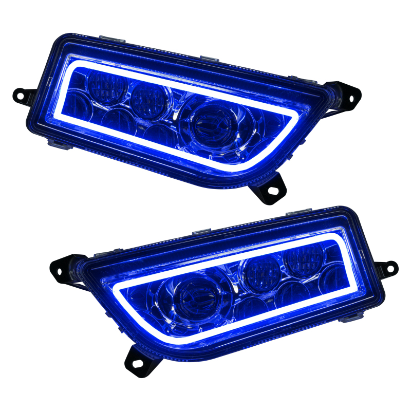 Oracle 14-21 POLARIS RZR 1000 XP Headlight Halo Kit - ColorSHIFT