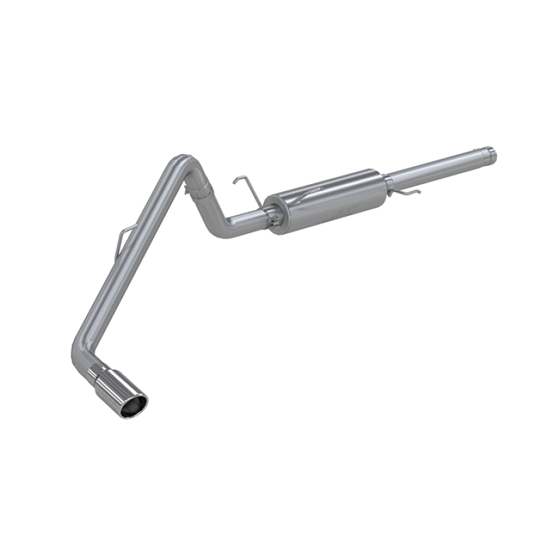 MBRP 2004-2005 Dodge Ram Hemi 1500 5.7L SC/CC-SB Cat Back Single Side thumbnail 2