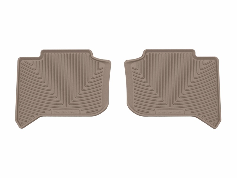 WT Rubber Mats - Rear - Tan