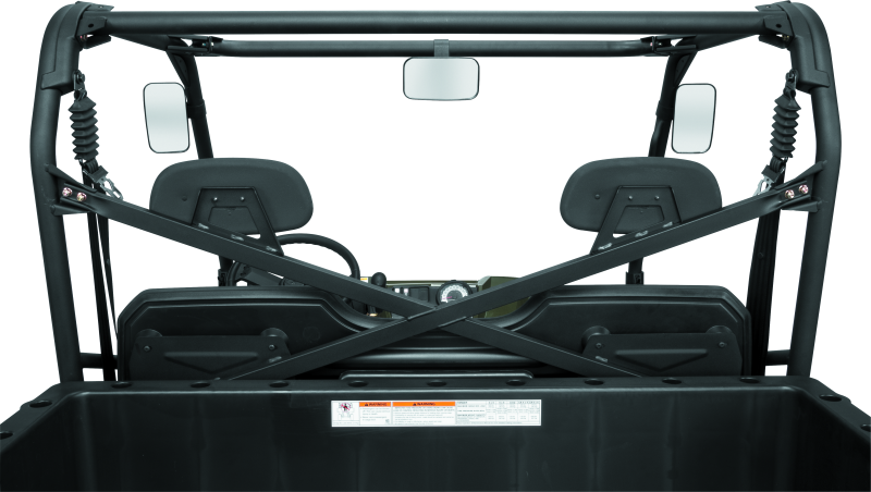 Quadboss UTV Rear View Mirrors 570031 Mirror, View, Center Position, Rectangular, 4.5 in. Width, 8.0 in. Length, Each thumbnail 7