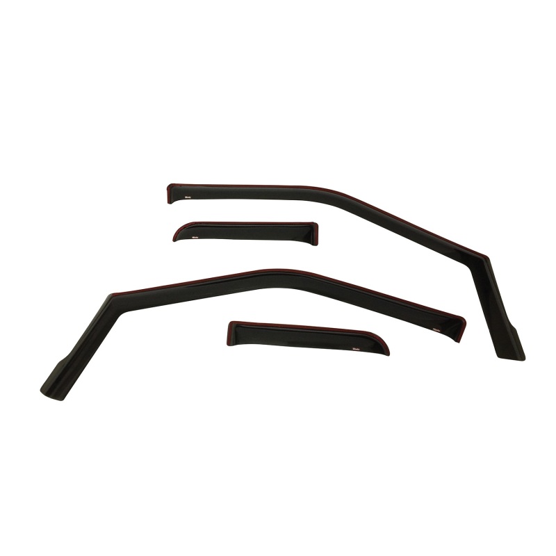 Westin 2015-2018 Ford F-150 SuperCab In-Channel Wind Deflector 4pc - Smoke thumbnail 3