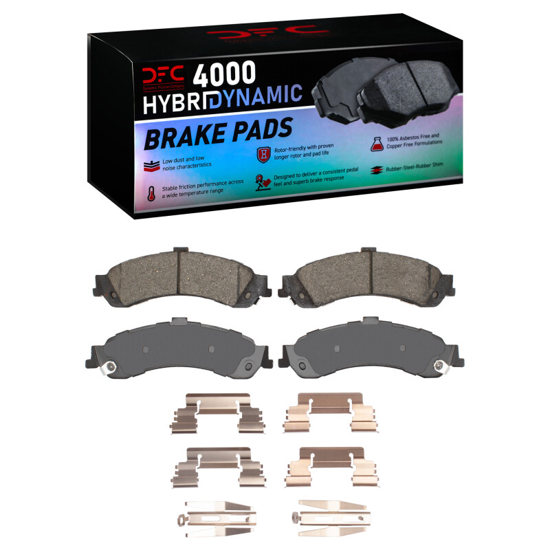 DFC HybriDynamic Brake Pads Hrdwr Kit