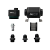 DEATSCHWERKS 70mm Billet Filter Reg 10 Micron 8AN Fittings