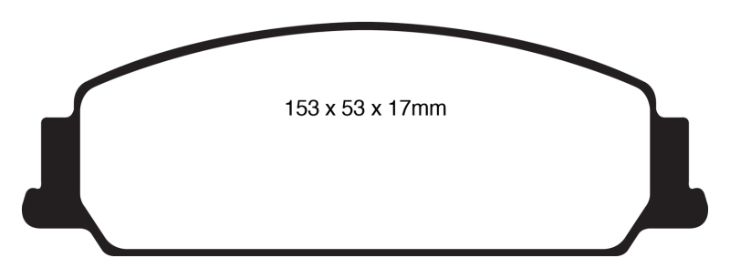 EBC S9 Brake Pad and Rotor Kit (1x ebcDP41833R, 1x ebcUSR7495) thumbnail 5