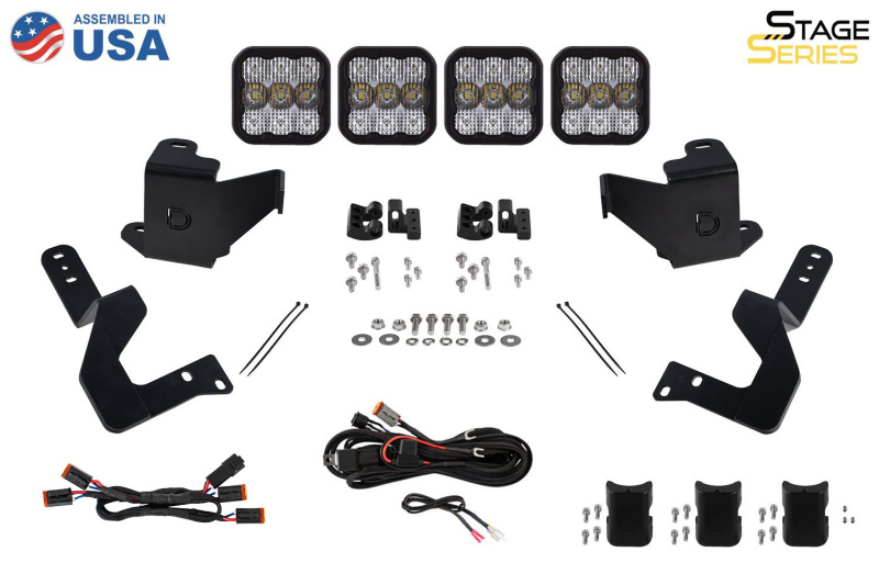 Diode Dynamics 2022 Toyota Tundra SS5 Grille CrossLink Bracket Kit