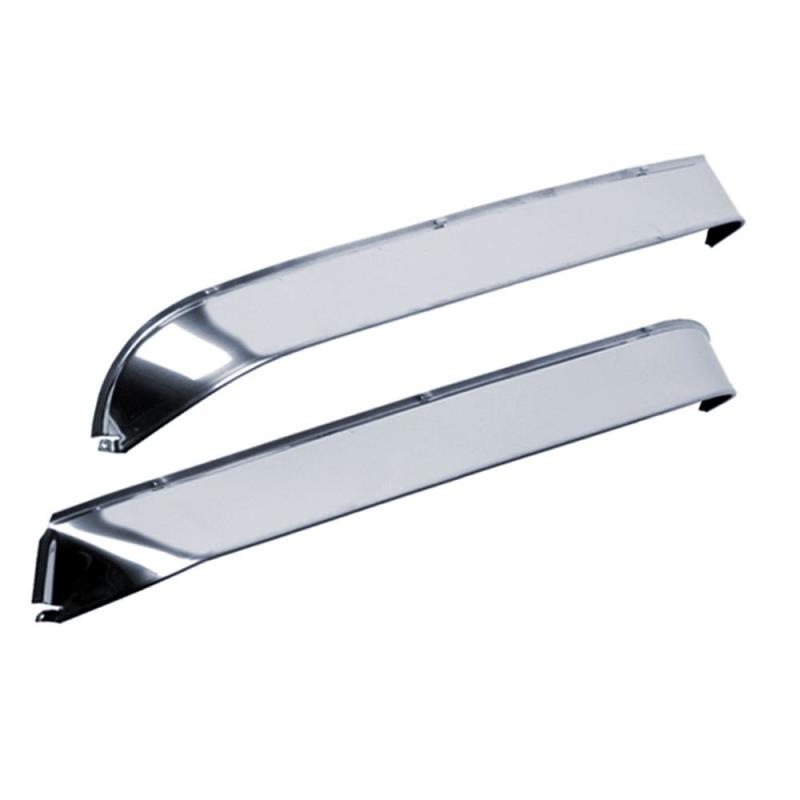 AVS 65-78 Volkswagen Beetle Ventshade Window Deflectors 2pc - Stainless thumbnail 5
