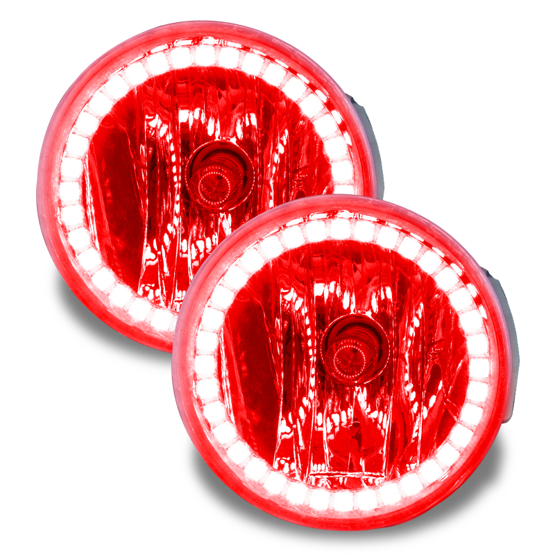 Oracle Lighting 08 Ford Explorer Sport Trac Pre-Assembled LED Halo Fog Lights -Red thumbnail 2