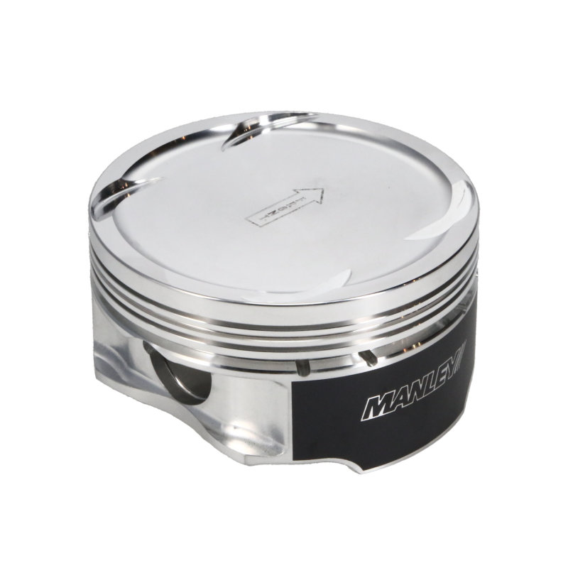 Manley 03-07 Nissan 350Z/Maxima/Altima 81.4mm Stroker 95.5mm Std Bore 8.5:1 Dish Piston Set w/ Rings thumbnail 8